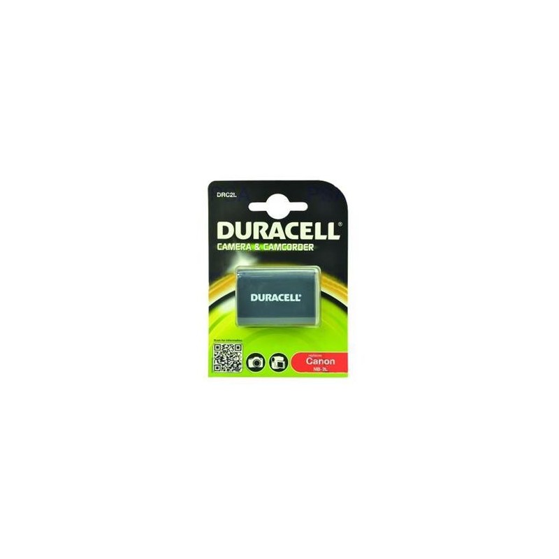 DURACELL Baterie - DRC2L pro Canon NB-2L, černá, 650 mAh, 7.4 V