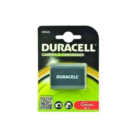 DURACELL Baterie - DRC2L pro Canon NB-2L, černá, 650 mAh, 7.4 V