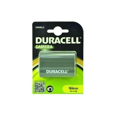 DURACELL Baterie - DRNEL3 pro Nikon EN-EL3, černá, 1400 mAh, 7.4 V