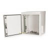 DIGITUS 12U nástěnná skříňka, venkovní, IP55 713x600x450 mm, barva šedá (RAL 7035)