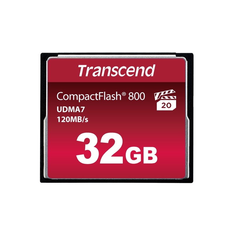 Transcend 32GB CF (800X) paměťová karta
