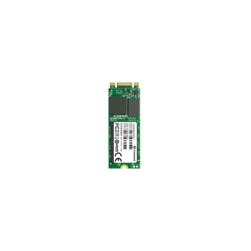 TRANSCEND MTS600 256GB SSD disk M.2 2260, SATA III (MLC), tray