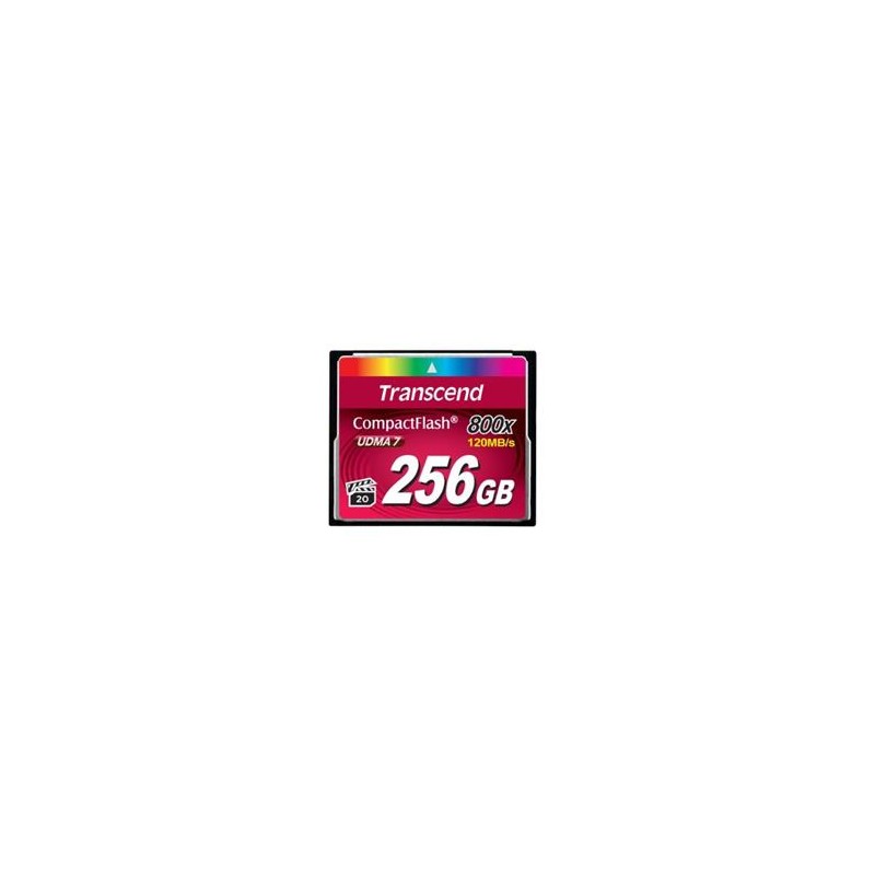 Transcend 256GB CF (800X) paměťová karta
