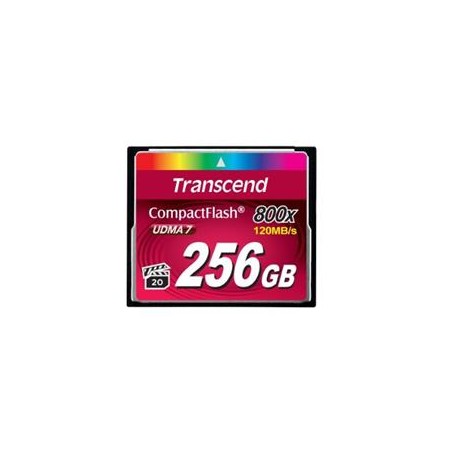 Transcend 256GB CF (800X) paměťová karta