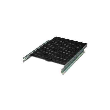Digitus 1U výsuvná police pro police o hloubce 800 mm 40x484x568 mm, do 25 kg, černá (RAL 9005)