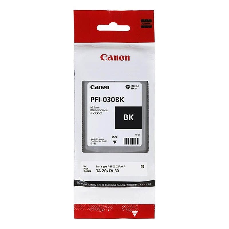 Canon CARTRIDGE PFI-030 BK černá pro imagePROGRAF TM-240 a TM-340
