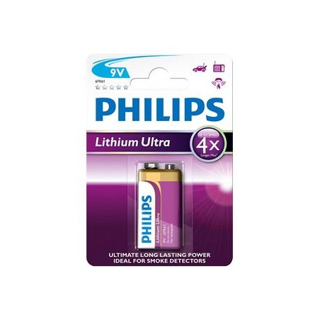 Philips baterie 9V Ultra lithium