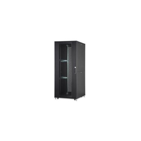 Digitus 42U serverový stojan, Unique Series, dveře z děrované oceli 2050x800x1000 mm, barva černá (RAL 9005)