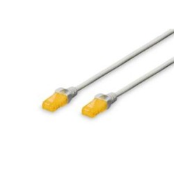 Digitus CAT 6A U-UTP patch cable, Cu, LSZH, AWG 26/7, length 3 m, color grey