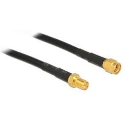 Delock Antenna Cable RP-SMA plug RP-SMA jack CFD200 3 m low loss