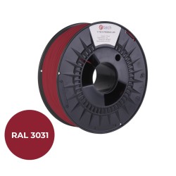 Tisková struna (filament) C-TECH PREMIUM LINE, ABS, orientální červená, RAL3031, 1,75mm, 1kg
