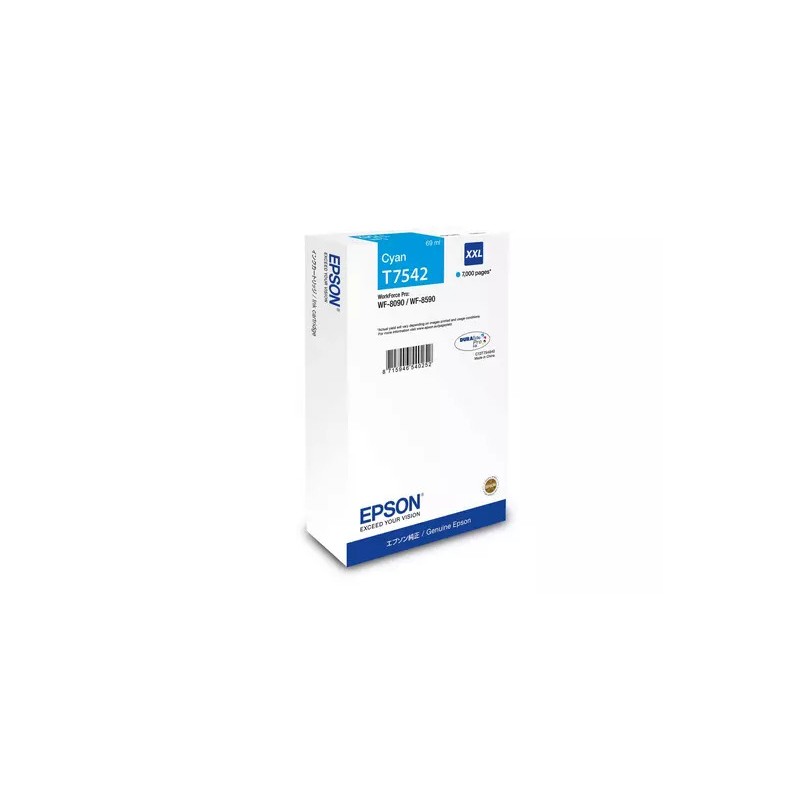 EPSON Ink bar WF-8090 / WF-8590 Ink Cartridge XXL Cyan - 7000str. (69 ml)