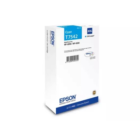 EPSON Ink bar WF-8090 / WF-8590 Ink Cartridge XXL Cyan - 7000str. (69 ml)