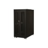 DIGITUS 26U serverový stojan, Unique Series ocelové přední dveře 1340x600x1000 mm s plexi sklem, černé (RAL 9005)