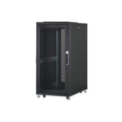 DIGITUS 36U serverový stojan, Unique Seriesí, dveře z děrované oceli 1785x600x1000 mm, barva černá (RAL 9005)