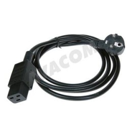 AVACOM Napájecí síťový kabel pro UPS a servery, PC 230V 16A (F), 2m C19