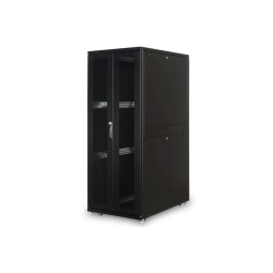 DIGITUS Serverový stojan 42U, Unique Series, dveře z perforované oceli 2050x800x1200 mm, barva černá (RAL 9005)