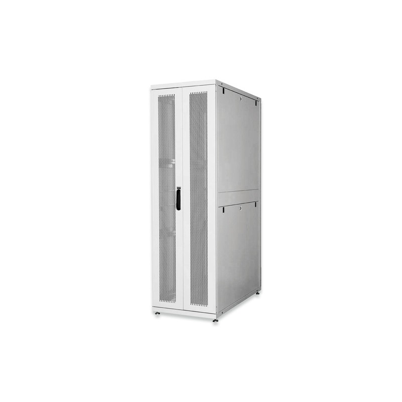 DIGITUS Serverový stojan 42U, Unique Series, dveře z perforované oceli 2050x600x1200 mm, barva šedá (RAL 7035)