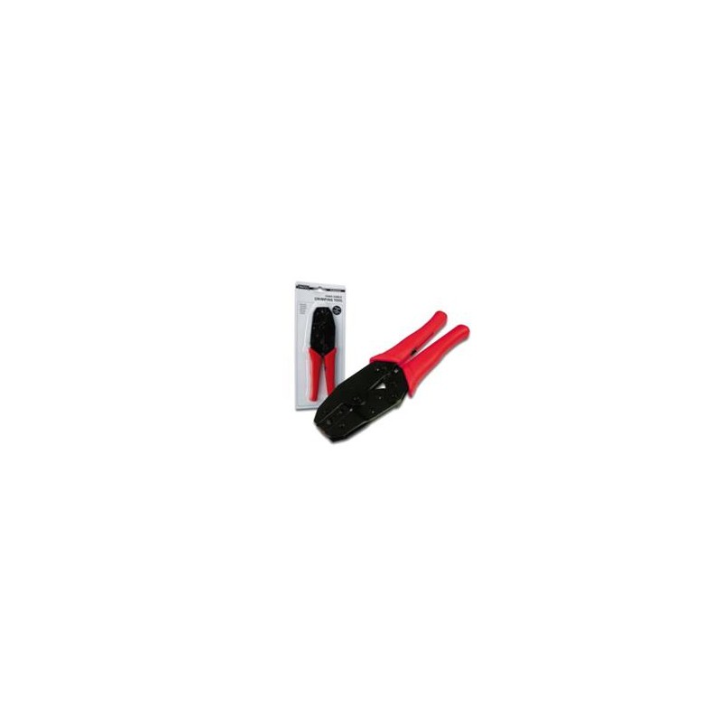 DIGITUS Krimpovací nástroj pro koaxiální kabel, pro BNC, TNC, UHF, N, RG58, RG62, etc., OD 5 - 5.15 mm