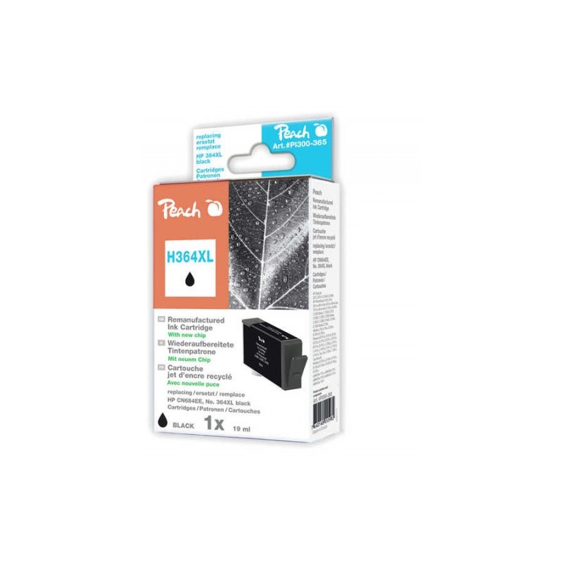 PEACH kompatibilní cartridge HP CN684EE, No. 364XL, 19ml, Inklevel