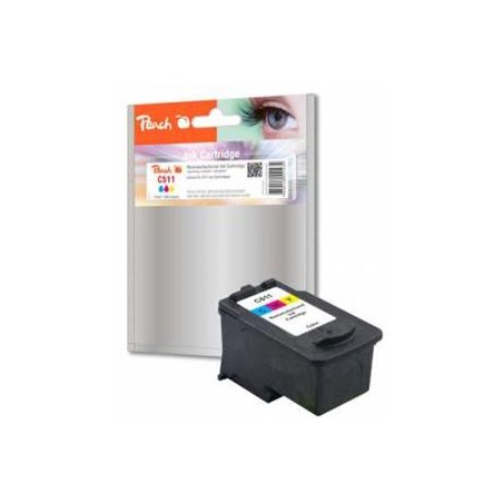 Akce!!! PEACH kompatibilní cartridge Canon CL-511(CL511), Color, 13 ml