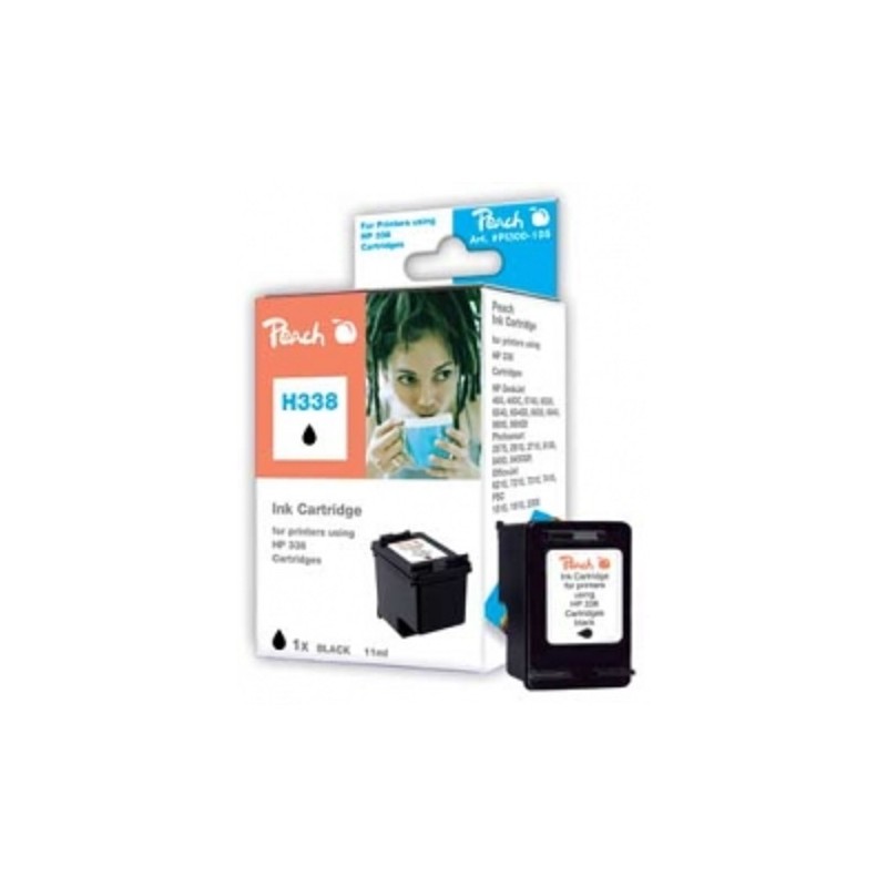 PEACH kompatibilní cartridge HP C8765E No.338, Black, 17ml