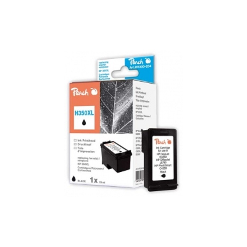 PEACH kompatibilní cartridge HP CB336E No.350, Black, 30 ml