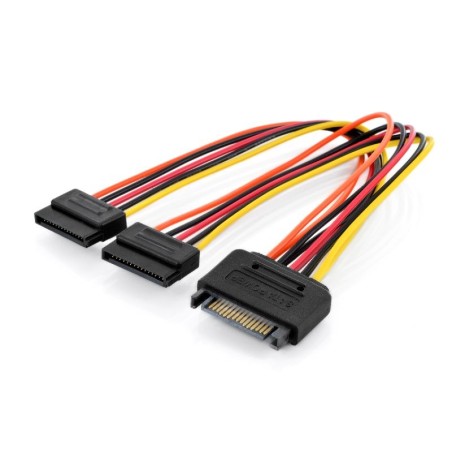 Digitus redukce napájení M/F, 0.3m, EPS 8-pin - EPS 8-pin, UL