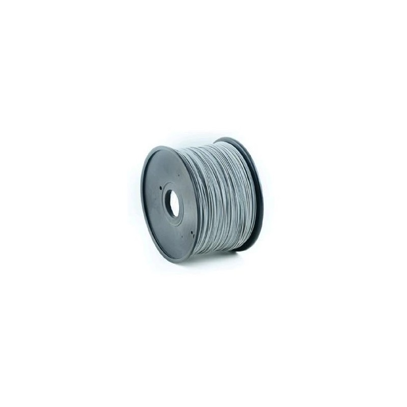 Gembird Tisková struna (filament), ABS, 1,75mm, 1kg, šedá