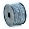 Gembird Tisková struna (filament), ABS, 1,75mm, 1kg, stříbrná