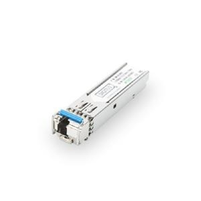 1.25 Gbps BiDi WDM SFP Module, Up to 20km with DDM support, Singlemode, LC Simplex Connector 1000Base-LX, Tx1310nm/Rx1550nm