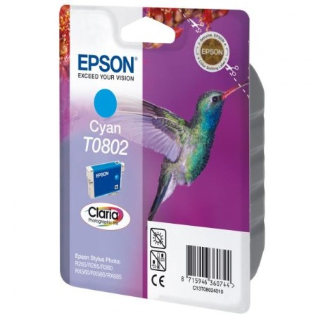 R265/360,RX560 Cyan Ink cartridge (T0802)