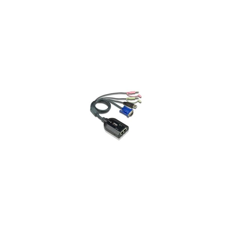 ATEN KA7178-AX Dual Output USB Virtual Media KVM Adapter Cable with AUDIO