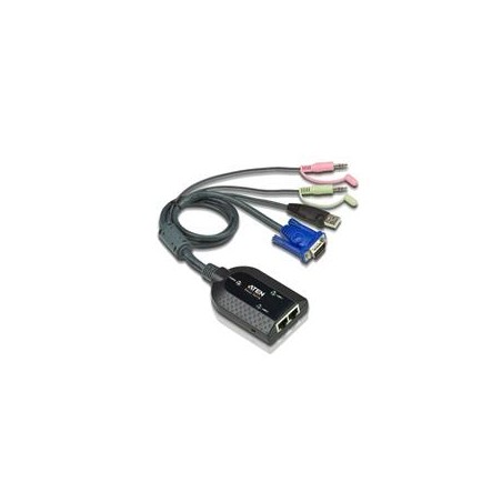 ATEN KA7178-AX Dual Output USB Virtual Media KVM Adapter Cable with AUDIO