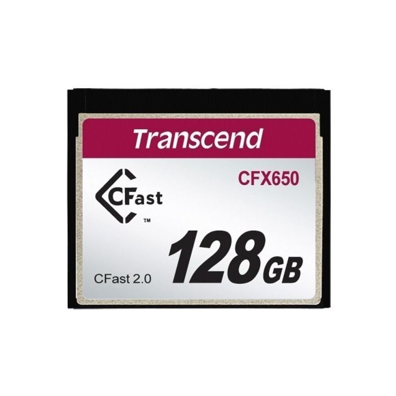 Transcend 128GB CFast 2.0 CFX650 paměťová karta (MLC)