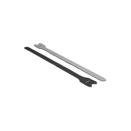Delock Hook-and-loop fasteners L 300 mm x W 12 mm 10 pieces black