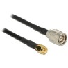Delock Antenna Cable TNC Plug SMA Plug CFD200 5 m low loss