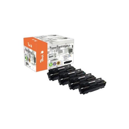 PEACH kompatibilní toner HP 201X, 4-MultiPack, CF400-3X, bk, c, m, y