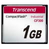 Transcend 1GB INDUSTRIAL CF300 CF CARD, high speed 300X paměťová karta (SLC)