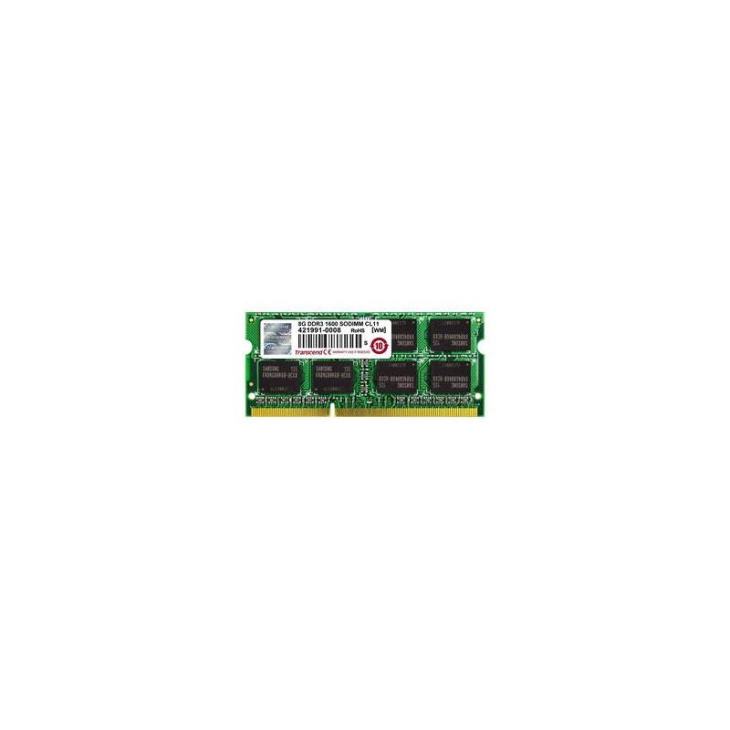 Transcend SODIMM DDR3 8GB 1600MHz, 2Rx8