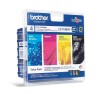 LC-1100HY VALBP(inkoust multipack-černá+tři barvy)