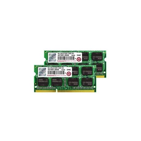 Transcend SODIMM DDR3 16GB KIT(8GBx2), 1600MHz 2Rx8 pro Apple iMac