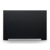 NOBO Skleněná tabule Diamond glass 126x71,1 cm, black