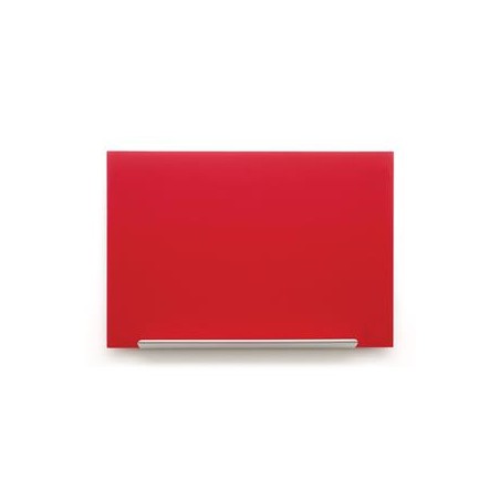 NOBO skleněná tabule Diamond glass 67,7x38,1 cm, red