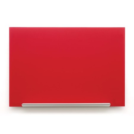 NOBO skleněná tabule Diamond glass 126x71,1 cm, red