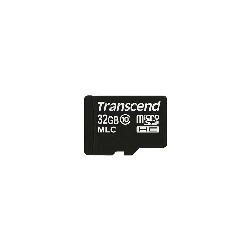 Transcend 32GB microSDHC (Class 10) MLC průmyslová paměťová karta (bez adaptéru), 20MB/s R, 16MB/s W