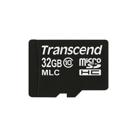 Transcend 32GB microSDHC (Class 10) MLC průmyslová paměťová karta (bez adaptéru), 20MB/s R, 16MB/s W