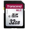 Transcend 32GB SDHC (Class 10) MLC průmyslová paměťová karta (bez adaptéru], 20MB/s R, 16MB/s W