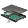 Delock 2.5” Převodník SATA 22 pin 1 x mSATA / 1 x CFast - 9,5 mm