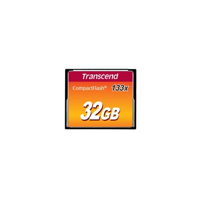 Transcend 32GB CF (133X) paměťová karta (MLC)